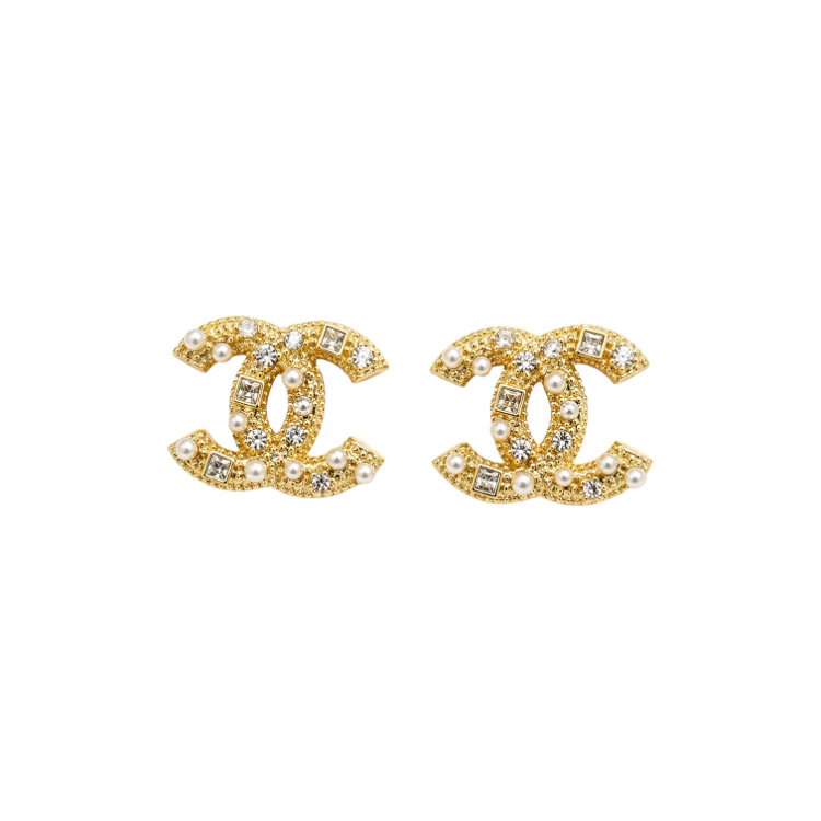 CC Gold Pearl Details Minimal Küpe