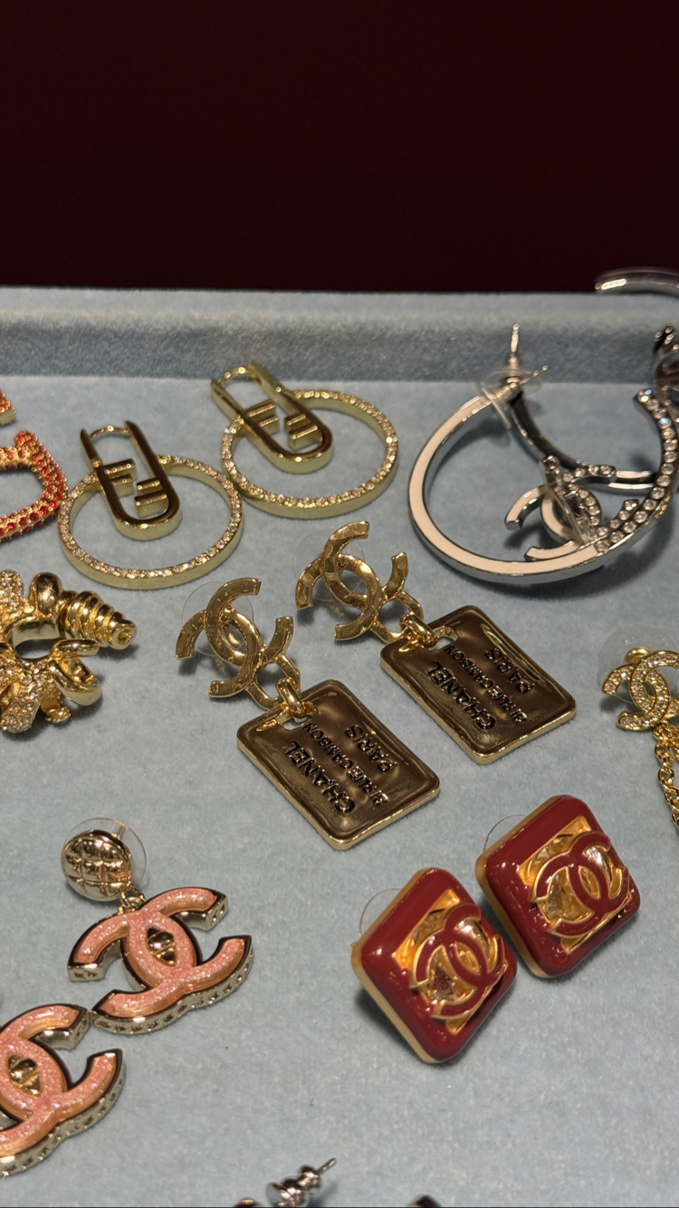 CC Vintage 1980’s Dangle İthal Küpe 