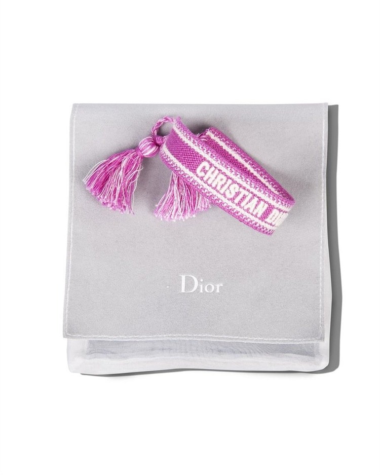 Pembe Dior İp Bileklik