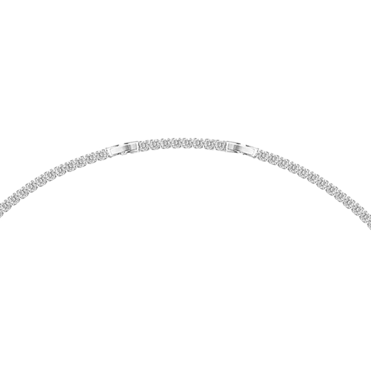 2.5mm Silver Dönmeyen Su Yolu Kolye