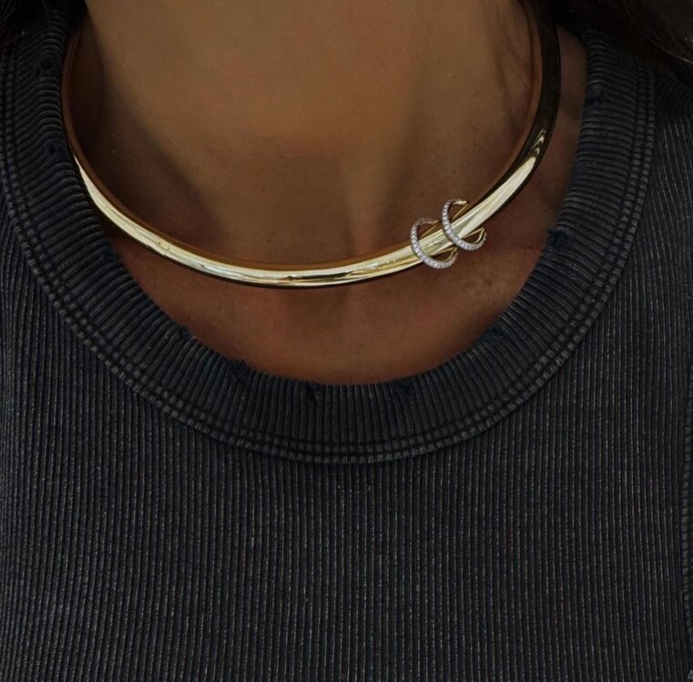 Piercing Gold Kolye