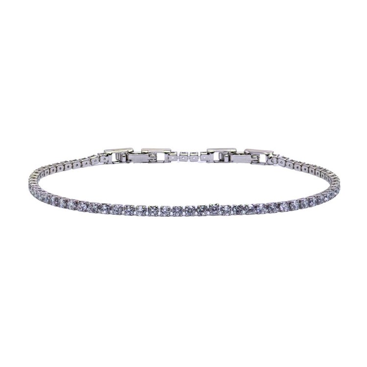 2.5mm Silver Su Yolu Bileklik