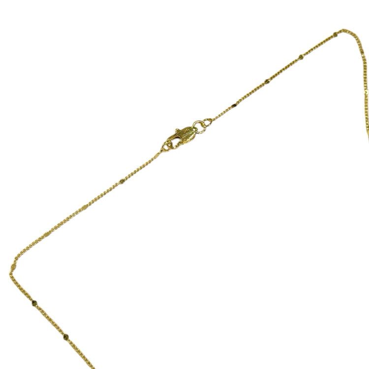 Zirkon Yıldız Uçlu 14K Kolye
