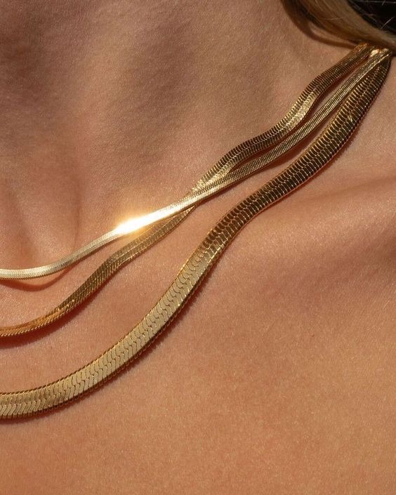 İtalyan Gold Zincir - 45 CM