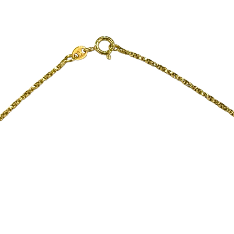 Baguette Seri Uçlu 14K Kolye