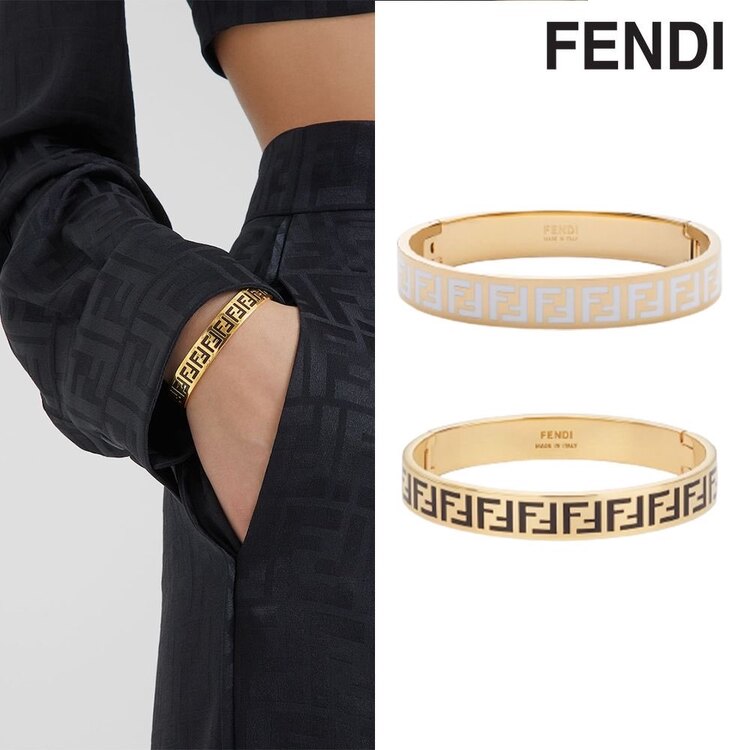 Fendi FF Beyaz İthal Kelepçe