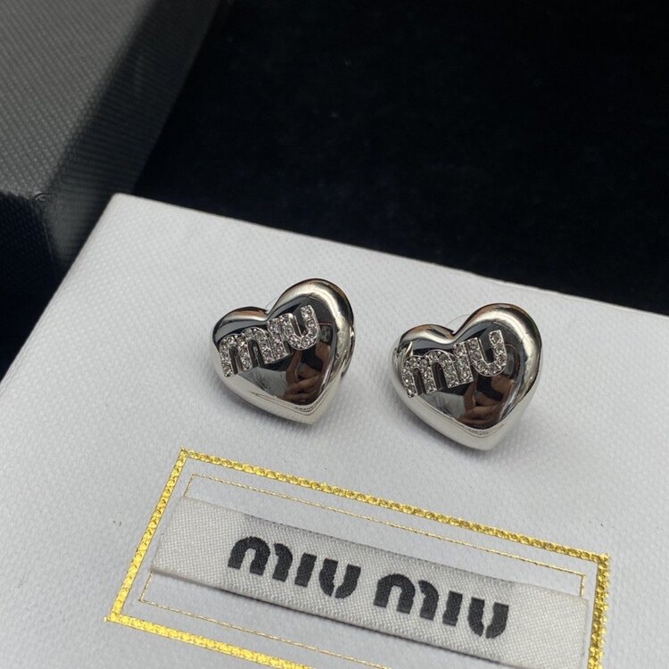 Miu Heart Silver Küpe
