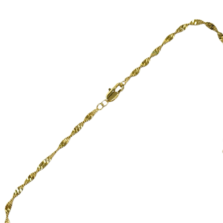 Red Star 14K Singapur Zincir Kolye