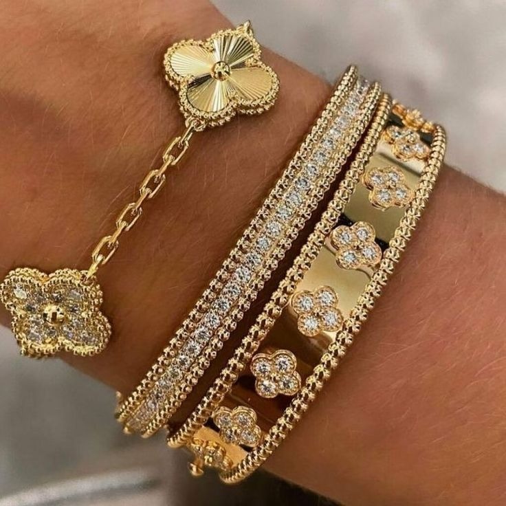 İthal Van Cleef Kelepçe Bileklik 
