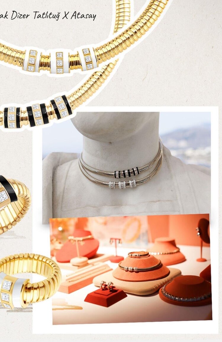 Atasay Tasarım Choker Kolye
