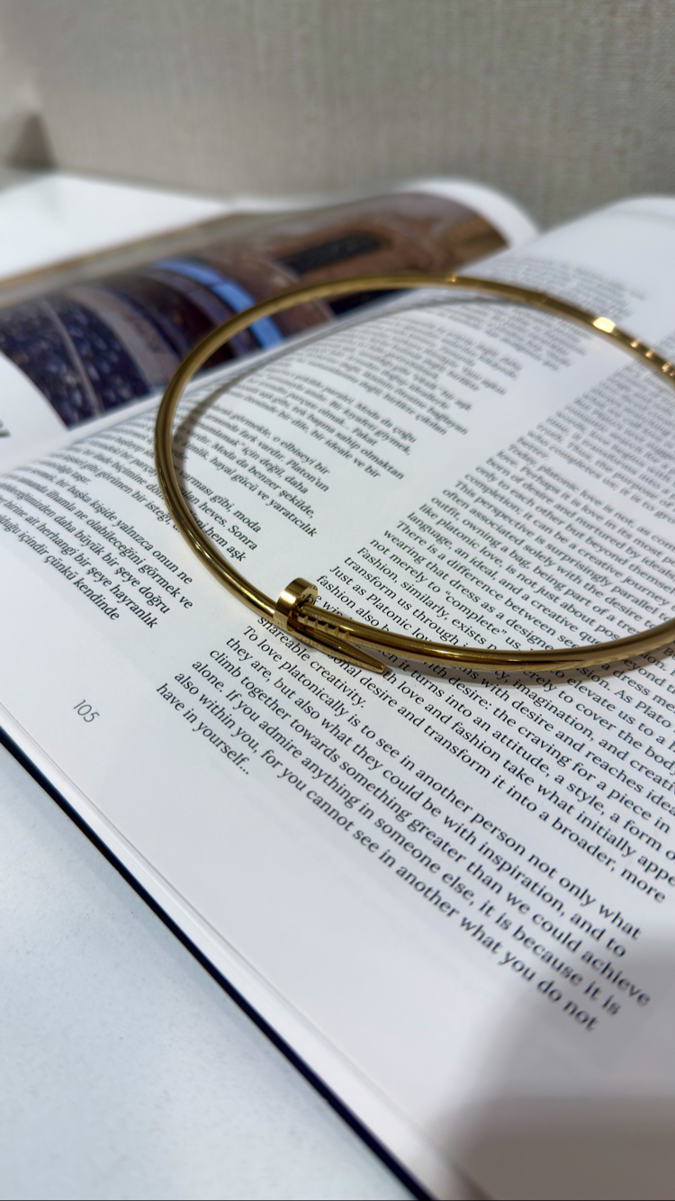 Cartier Damgalı Çivi Choker Kolye