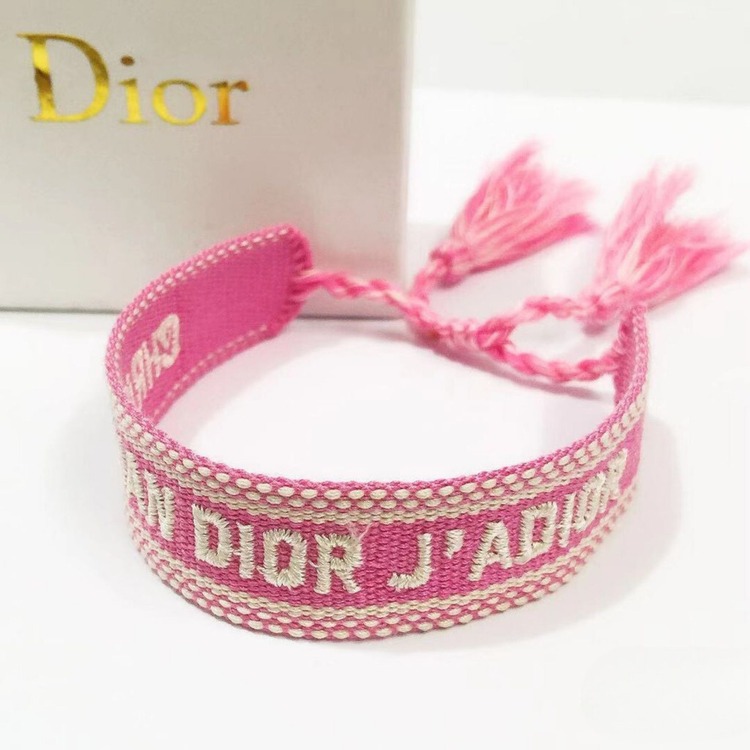 Pembe Dior İp Bileklik