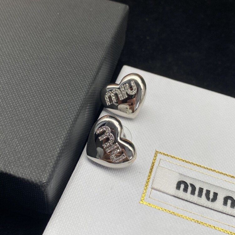 Miu Heart Silver Küpe