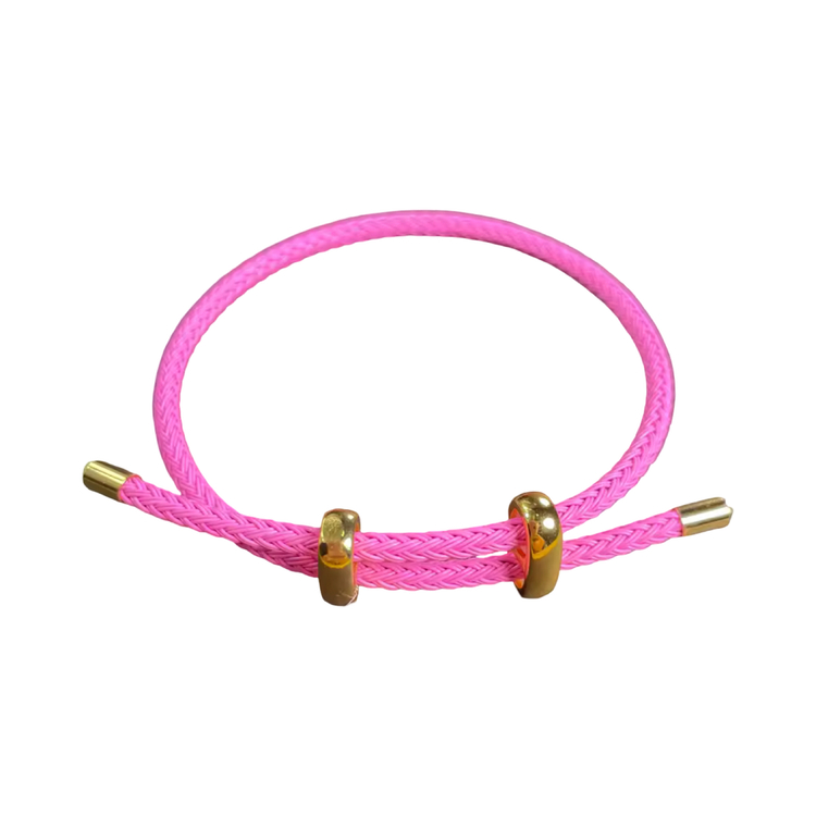 Pembe İp Bileklik 