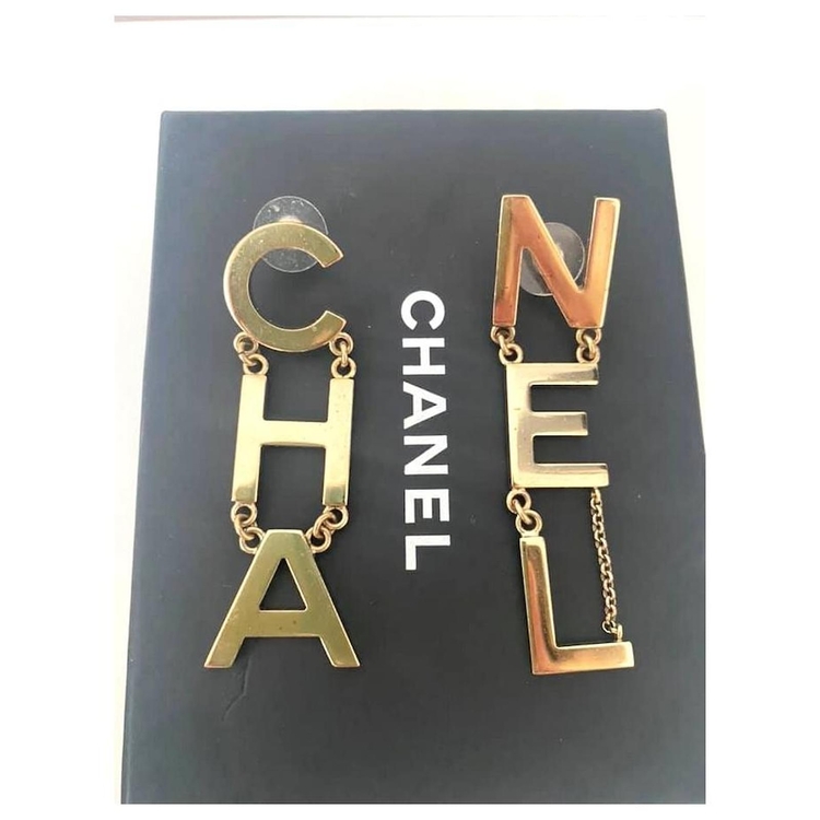 CC İthal Yazı Küpe