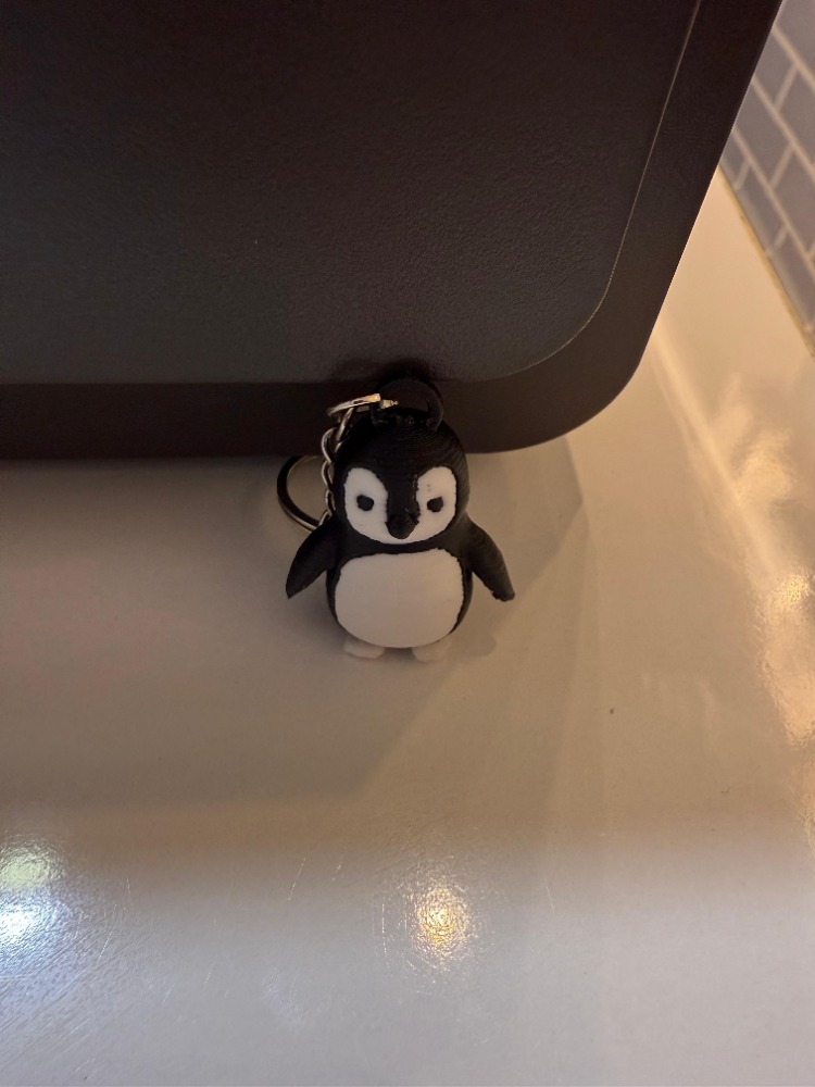 penguen anahtarlık