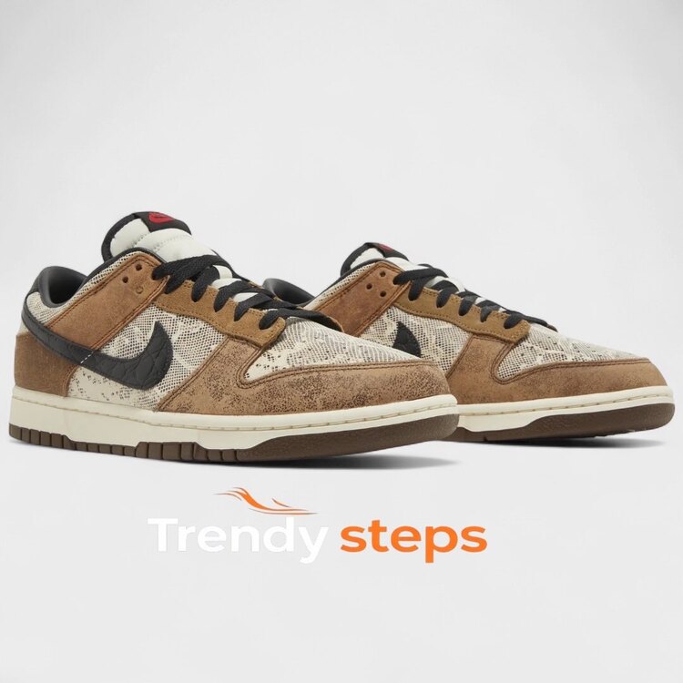 Nike Dunk Low Co.Jp Premium "Brown Snakeskin