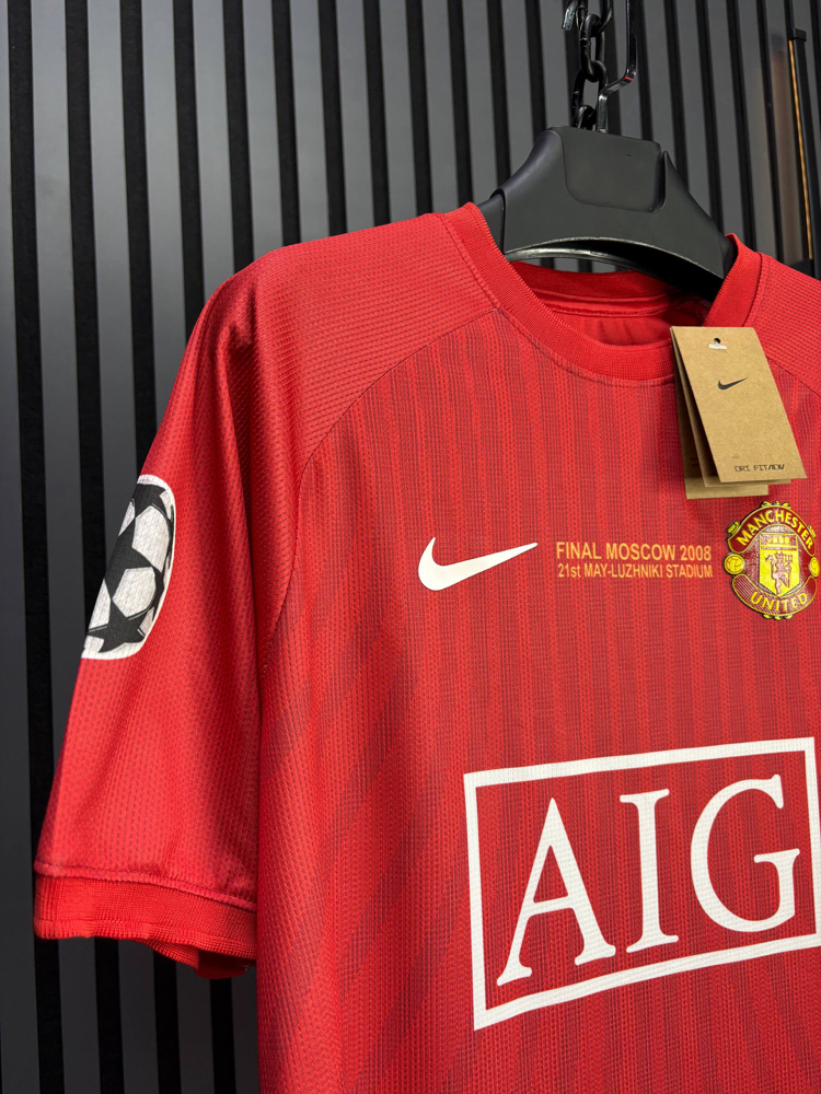 Ronaldo #7 Manchester United 2008 Şampiyonlar Ligi Finali Forması