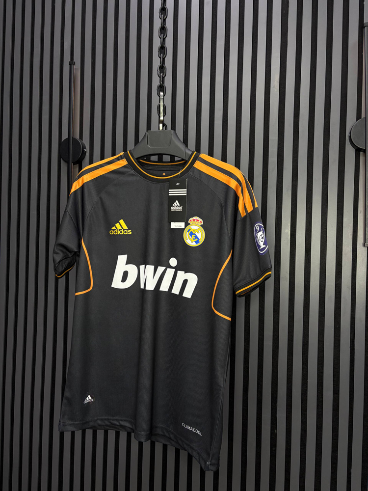 Ronaldo# 7 Real Madrid Siyah Deplasman Retro Forma