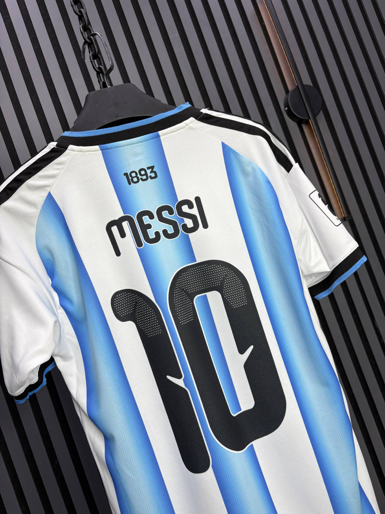Messi #10 Arjantin 2022 Dünya Kupası Retro Forma