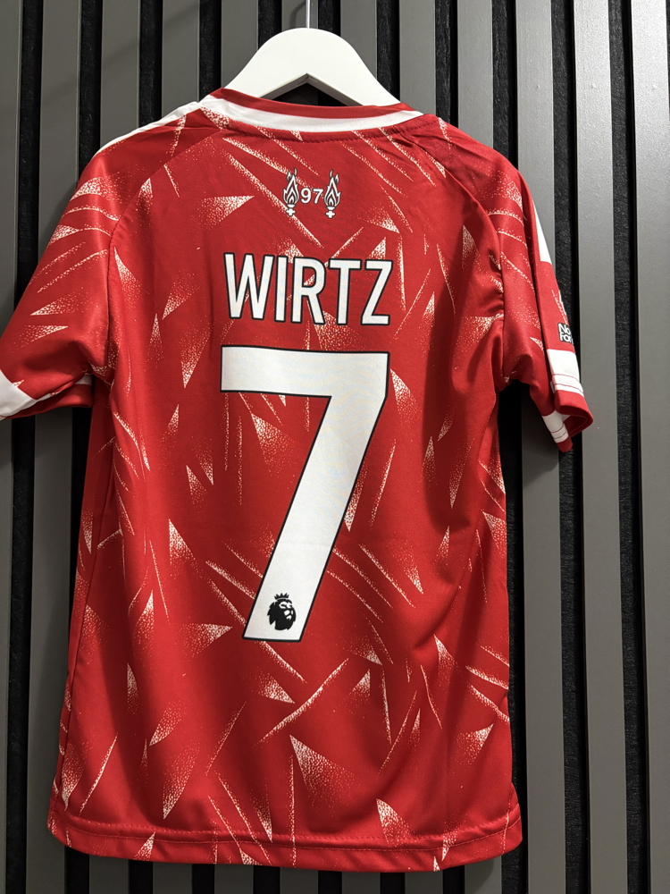 Çocuk-Wirtz#7-Liverpool Çocuk Forma Takımı