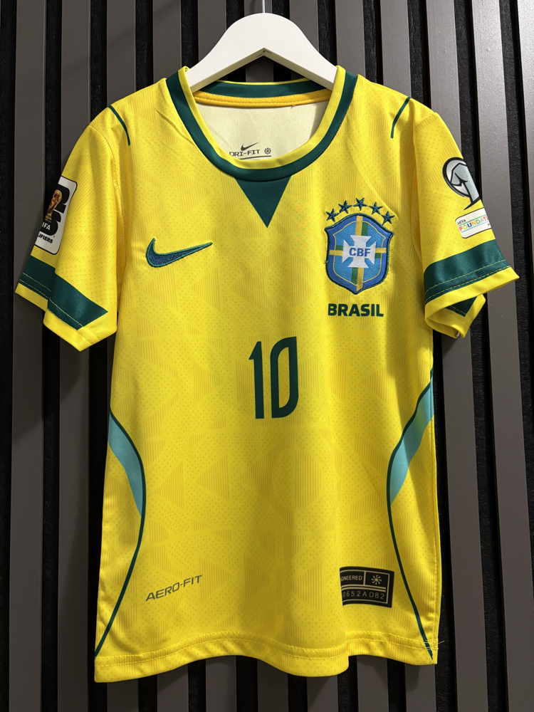 Çocuk-Neymar#10-Brezilya Çocuk Forma Takımı – Sarı/Mavi