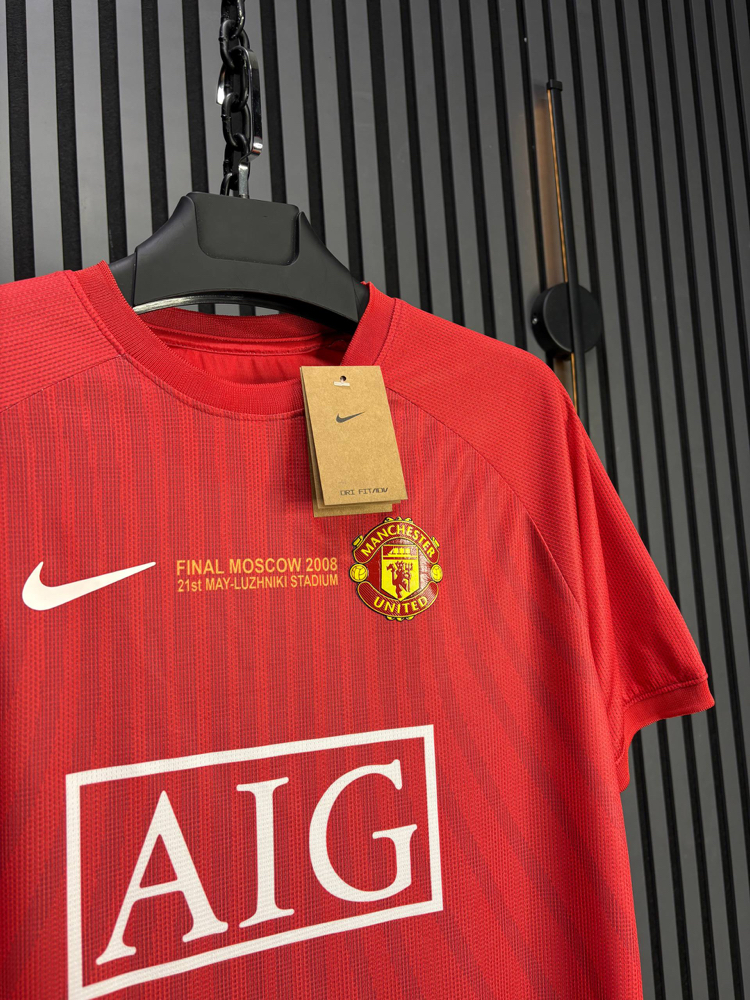 Ronaldo #7 Manchester United 2008 Şampiyonlar Ligi Finali Forması