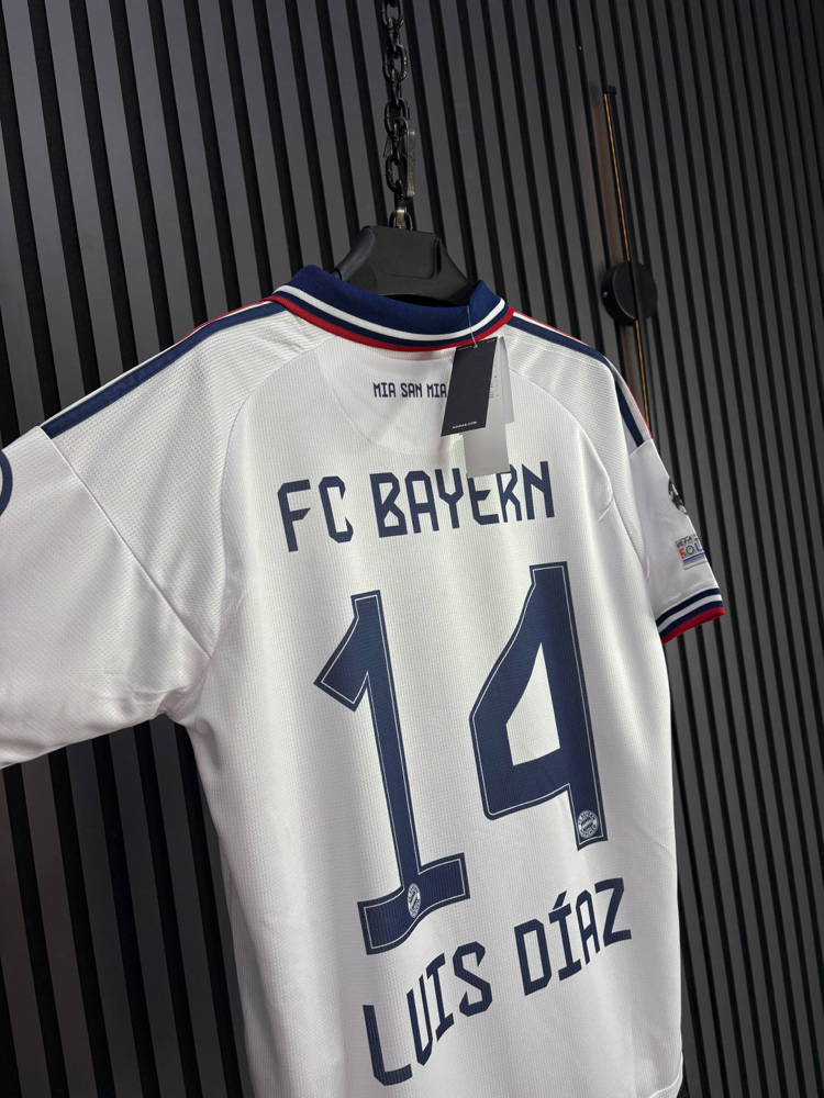 Luis Diaz #14 - Bayern Münih Deplasman Forması 2026-2027