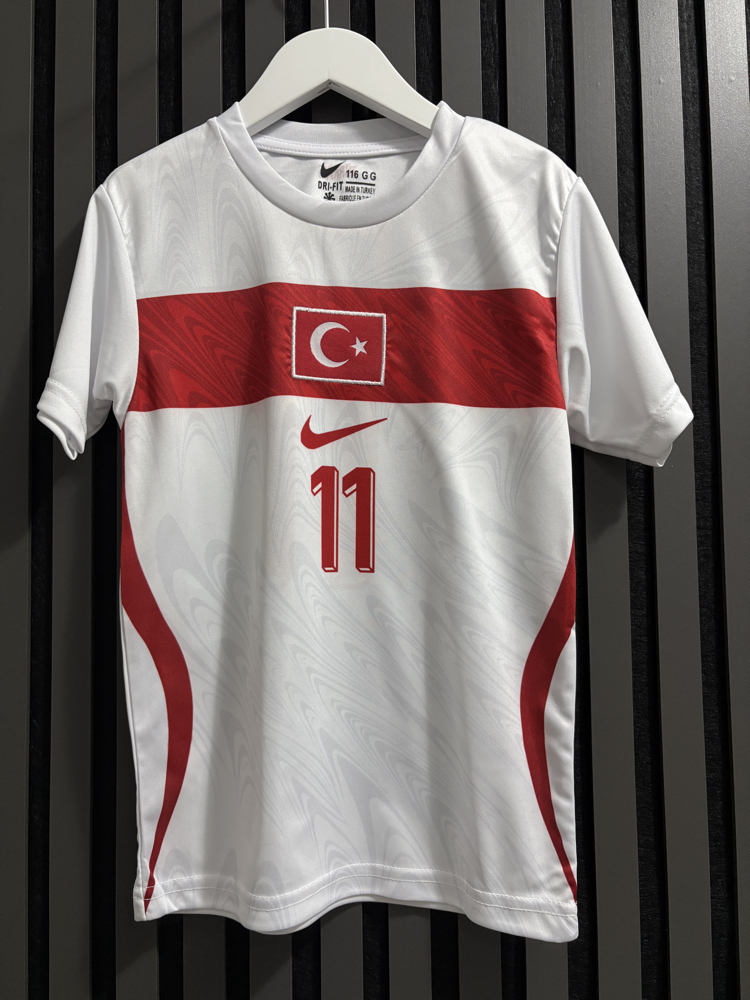 Çocuk-Kenan#11-Türkiye Milli Takım Beyaz Çocuk Forma Takımı