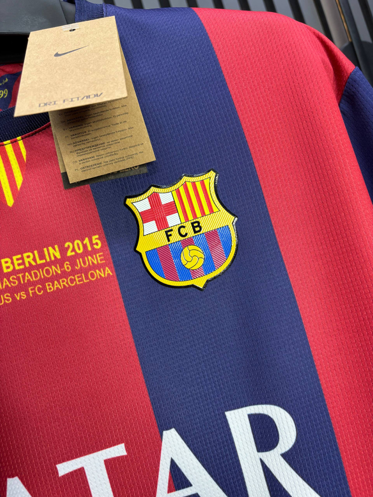 Messi #10 FC Barcelona 2014/15 Final Berlin Özel Forma