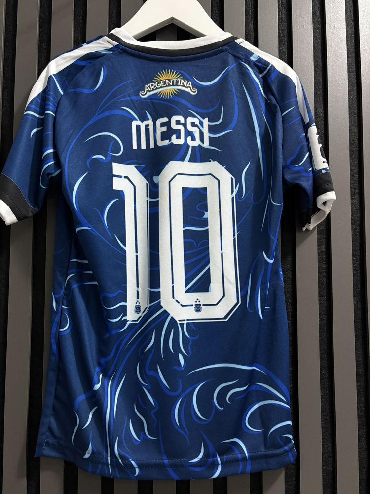 Çocuk-Messi#10-Çocuk Forma Takımı – Özel Tasarım Mavi Seri