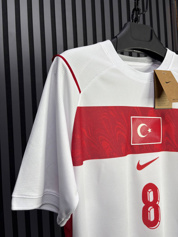 ARDA GÜLER #8 – Türkiye Milli Takım Forma (Beyaz)