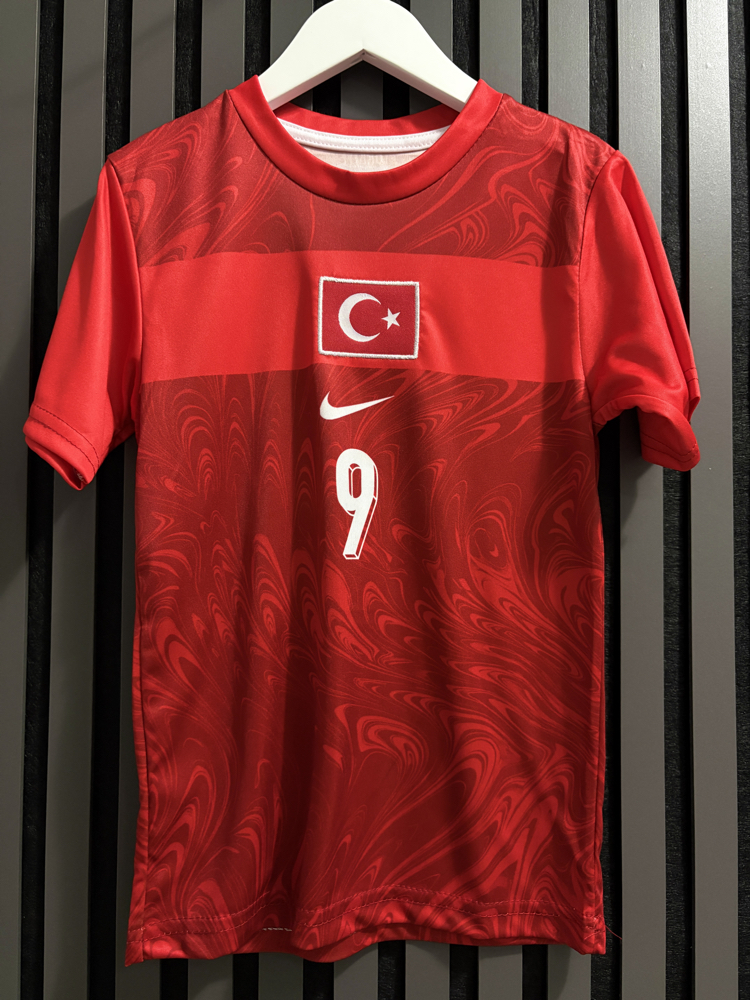 Çocuk-Barış#9-Türkiye Milli Takım Çocuk Forma Takımı – Kırmızı Deplasman