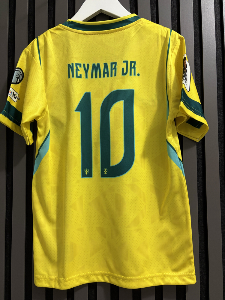 Çocuk-Neymar#10-Brezilya Çocuk Forma Takımı – Sarı/Mavi
