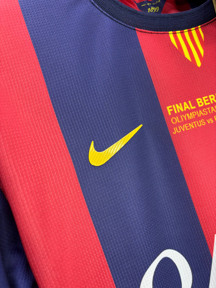 Messi #10 FC Barcelona 2014/15 Final Berlin Özel Forma