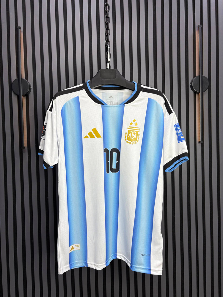 Messi #10 Arjantin 2022 Dünya Kupası Retro Forma