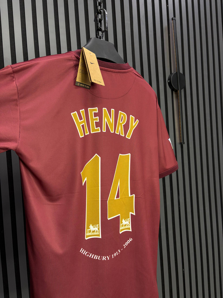 Thierry Henry #14 Arsenal Highbury Retro Forma (1913–2006)