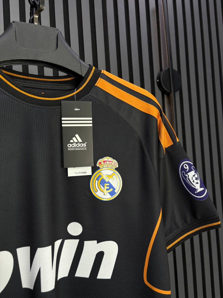 Ronaldo# 7 Real Madrid Siyah Deplasman Retro Forma