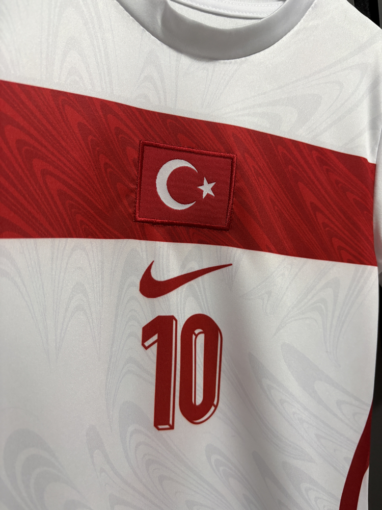 Çocuk-H.Çalhanoğlu #10 Türkiye Milli Takım Beyaz Çocuk Forma Takımı