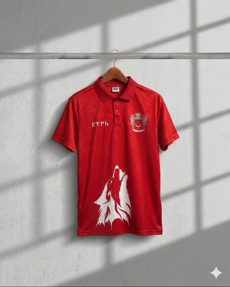 Türkiye Bozkurt Forması Polo Yaka