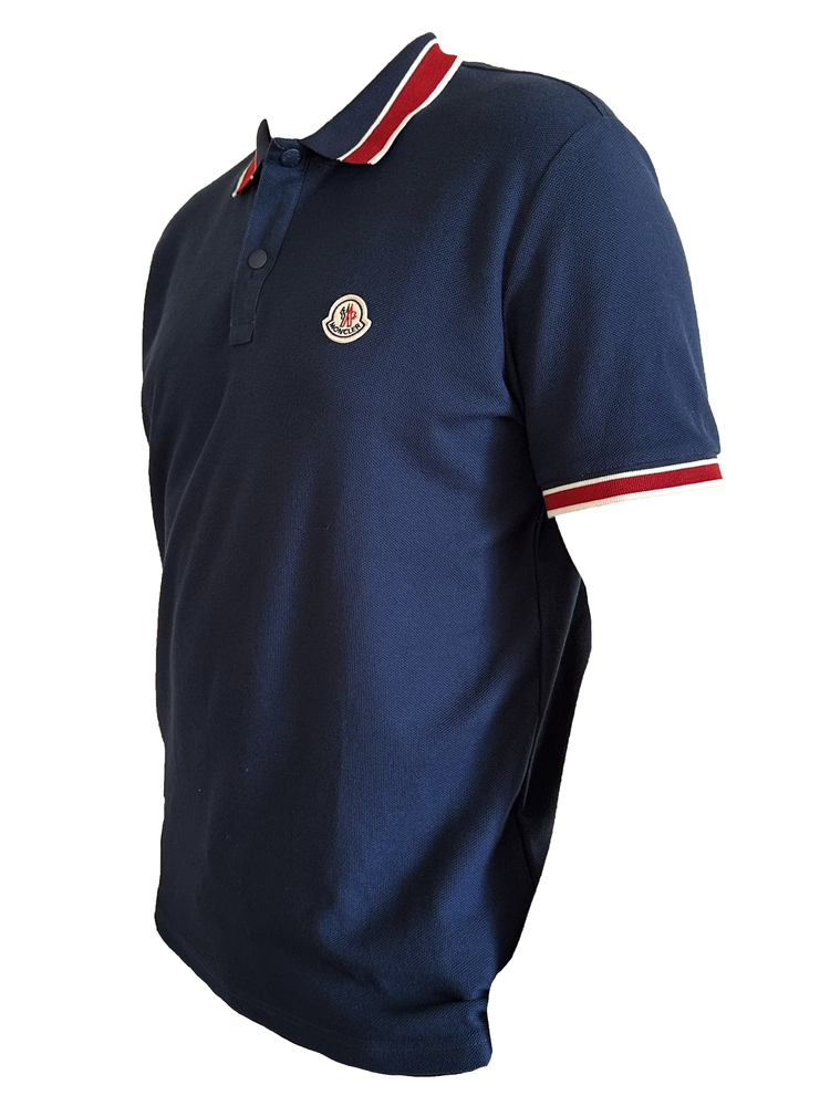 Moncler Lacivert A++ Kalite Polo Yaka