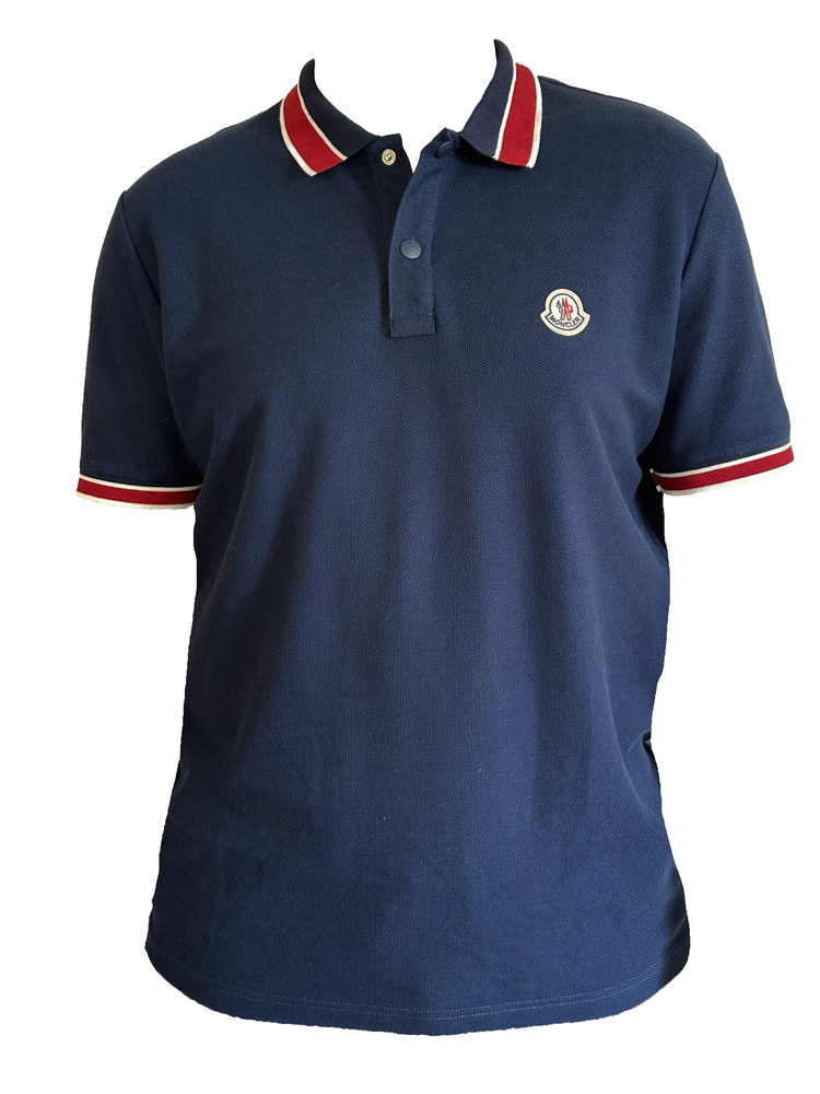 Moncler Lacivert A++ Kalite Polo Yaka