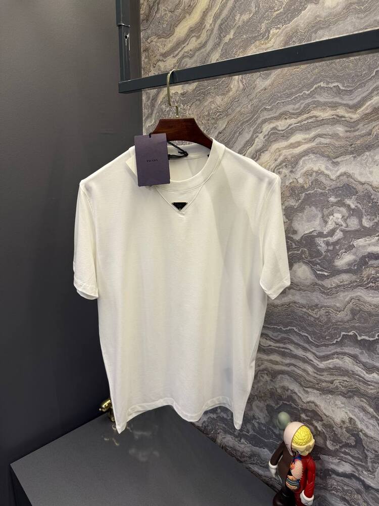 PRADA A++ Kalite Beyaz T-Shirt