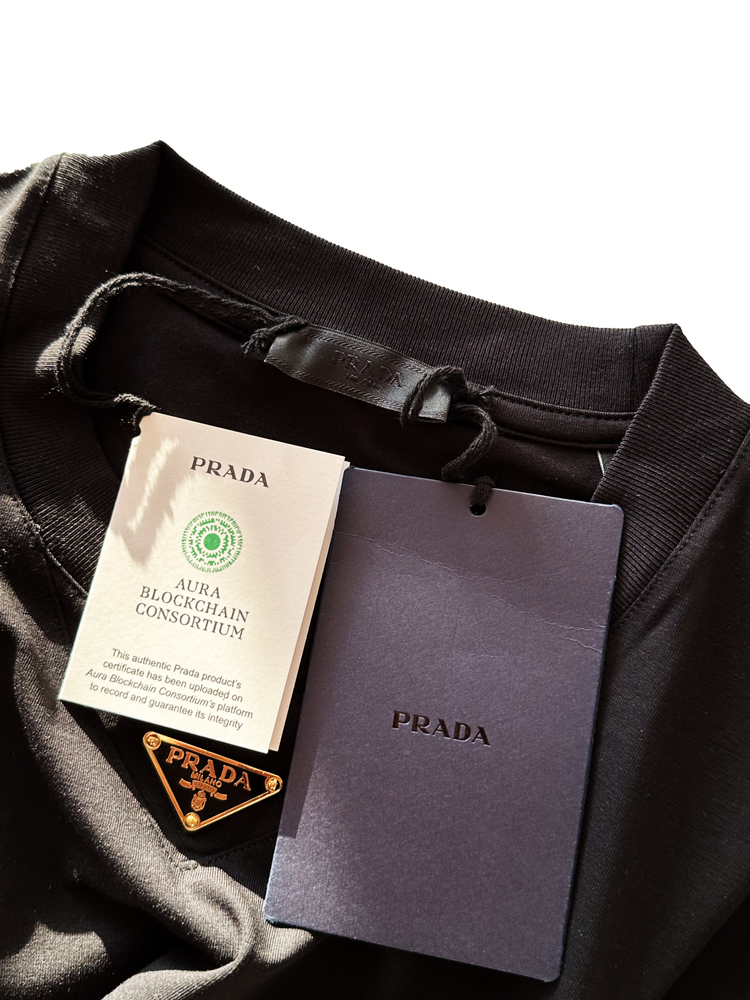 PRADA A++ Kalite Siyah T-Shirt