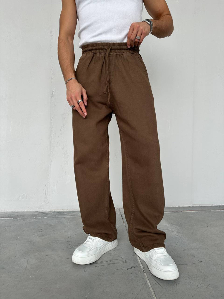 Gabardin Baggy Pant