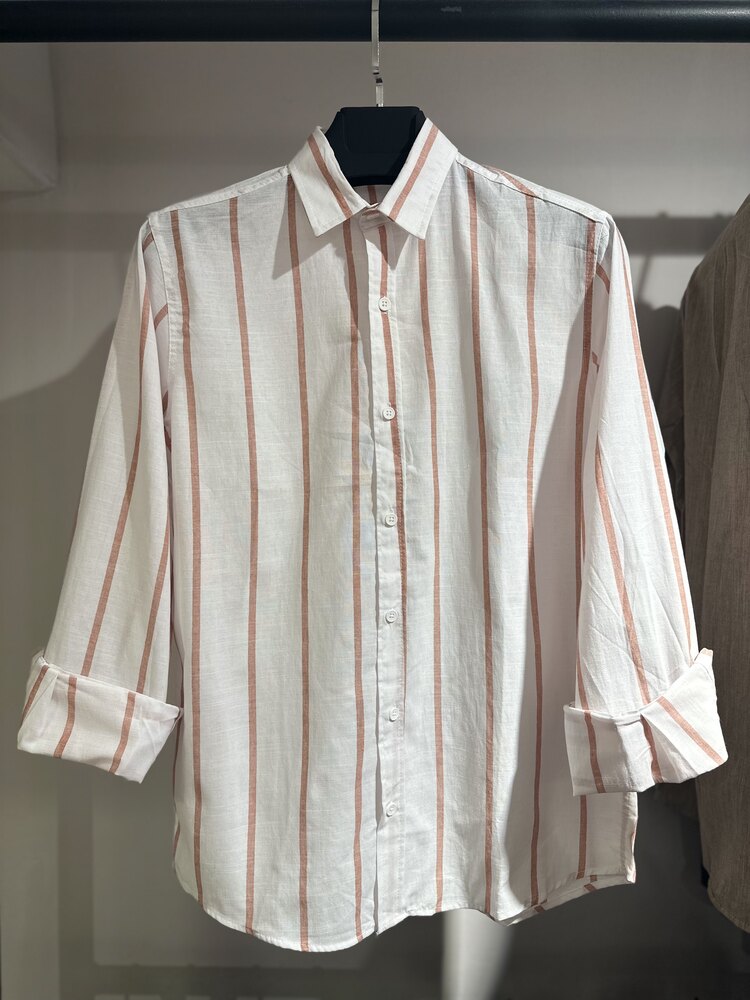 Keten Linen Kumaş Salaş Gömlek
