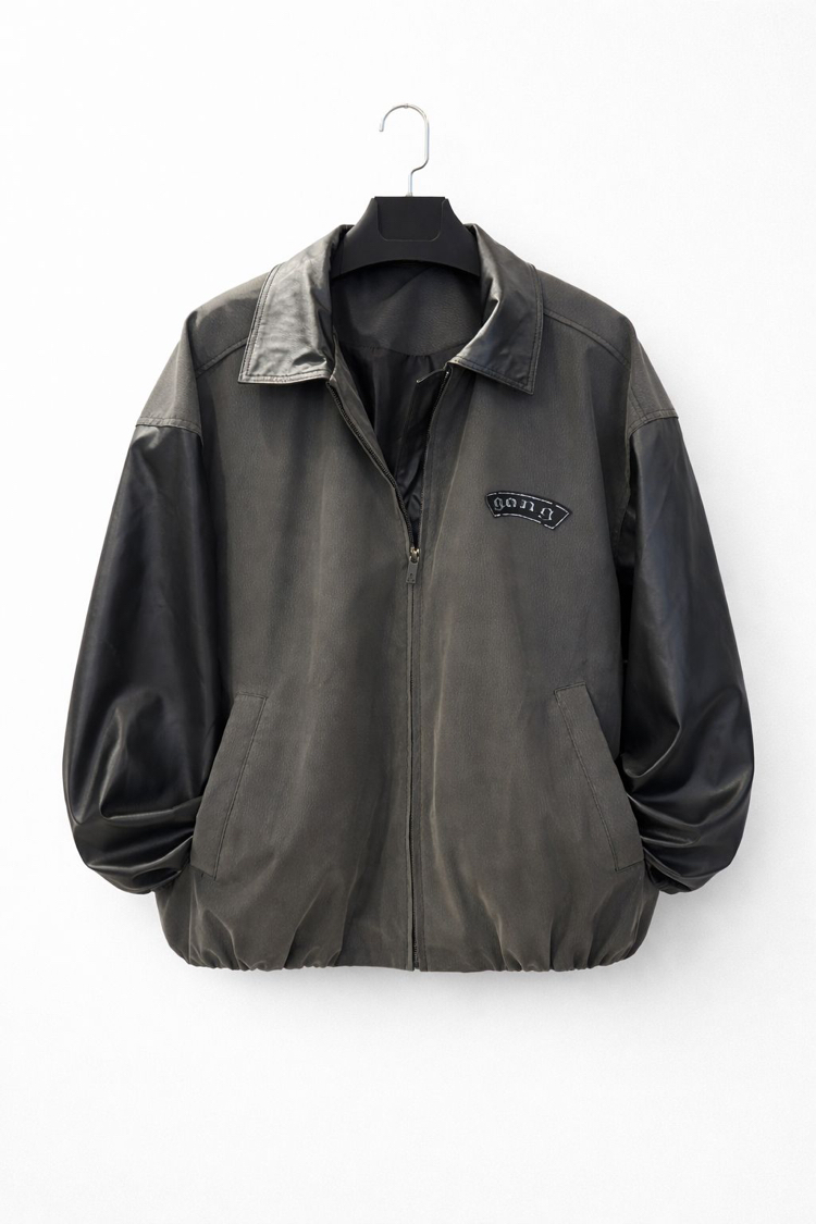 Oversize Deri Ceket