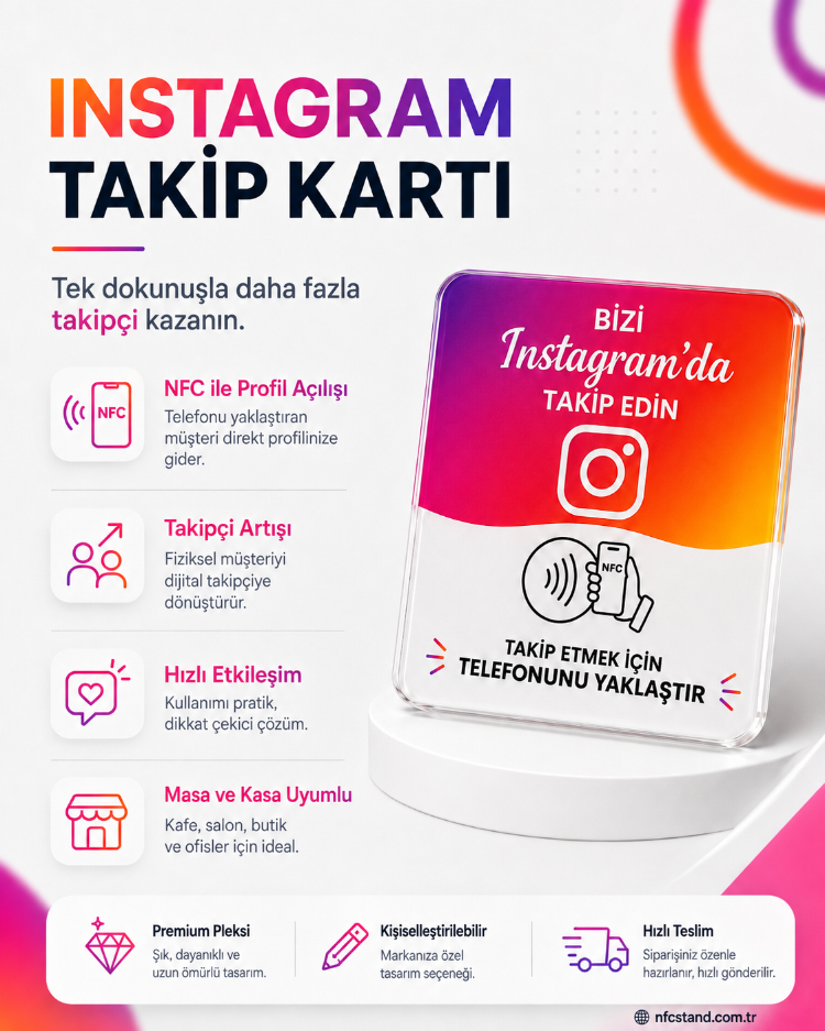 INSTAGRAM NFC KART