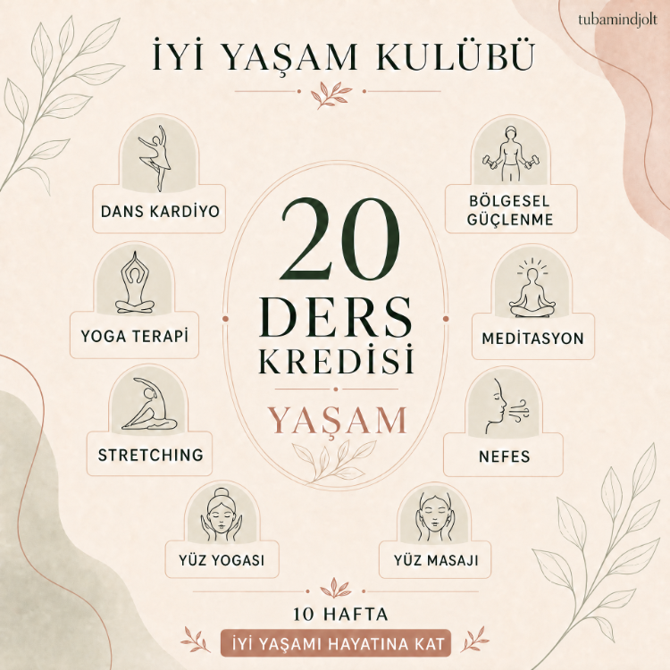 Yaşam Paketi 20 Kredi | İyi Yaşam Kulübü Paketleri