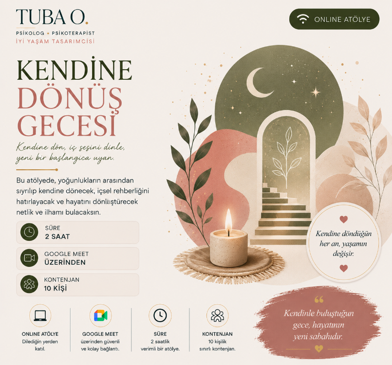 Kendine Dönüş Gecesi | Online Workshop